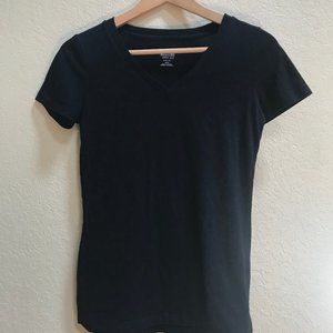 Mossimo Supply Co. Black V-Neck Top